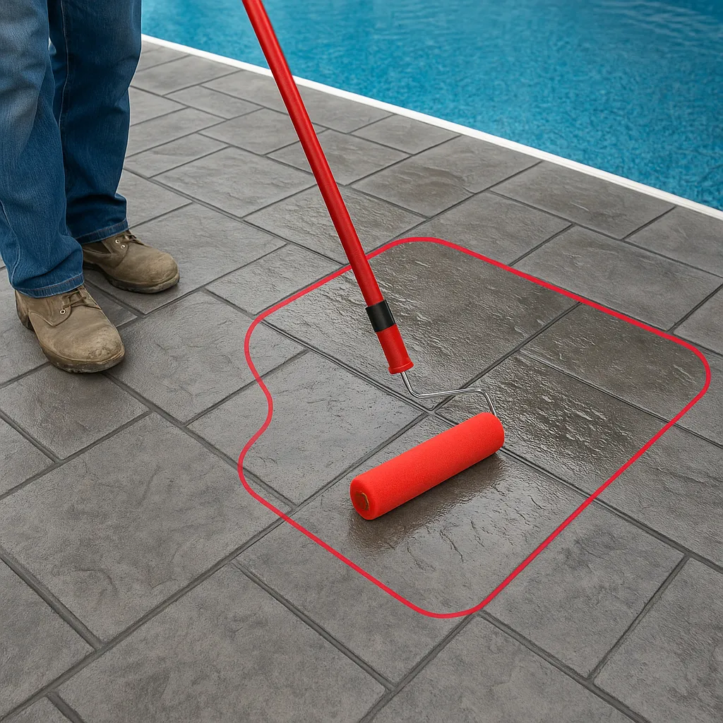 Best Sealers For Stamped Concrete Pool Decks, Driveways and Patios in New York City
