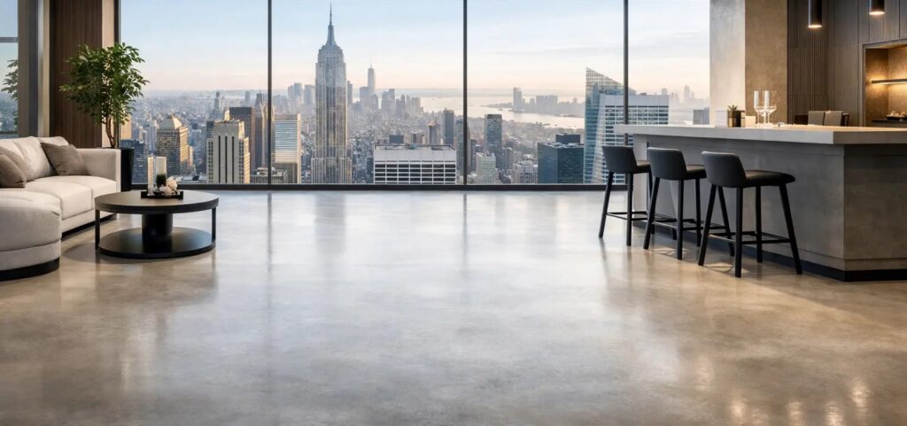 Microcement Flooring in NYC: Cost, Installation Process & Commercial Applications (2026 Guide)